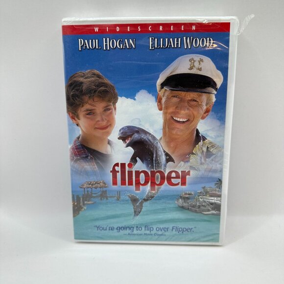 Flipper 2003 Paul Hogan Elijah Wood Universal Full Frame DVD - Picture 2 of 3